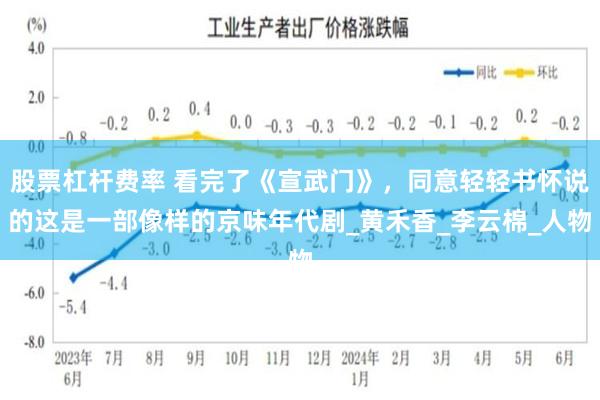 股票杠杆费率 看完了《宣武门》，同意轻轻书怀说的这是一部像样的京味年代剧_黄禾香_李云棉_人物